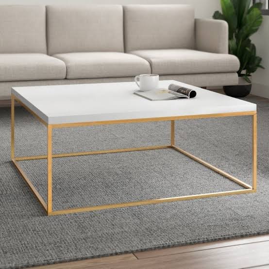 Hexagonal Marble Center Table